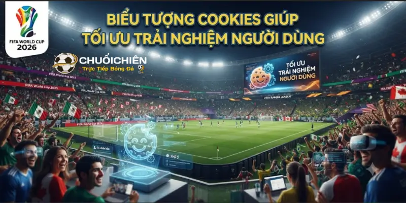 Biểu tượng cookies giúp tối ưu trải nghiệm người dùng