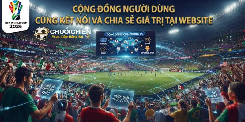 Cộng đồng người dùng cùng kết nối và chia sẻ giá trị tại website